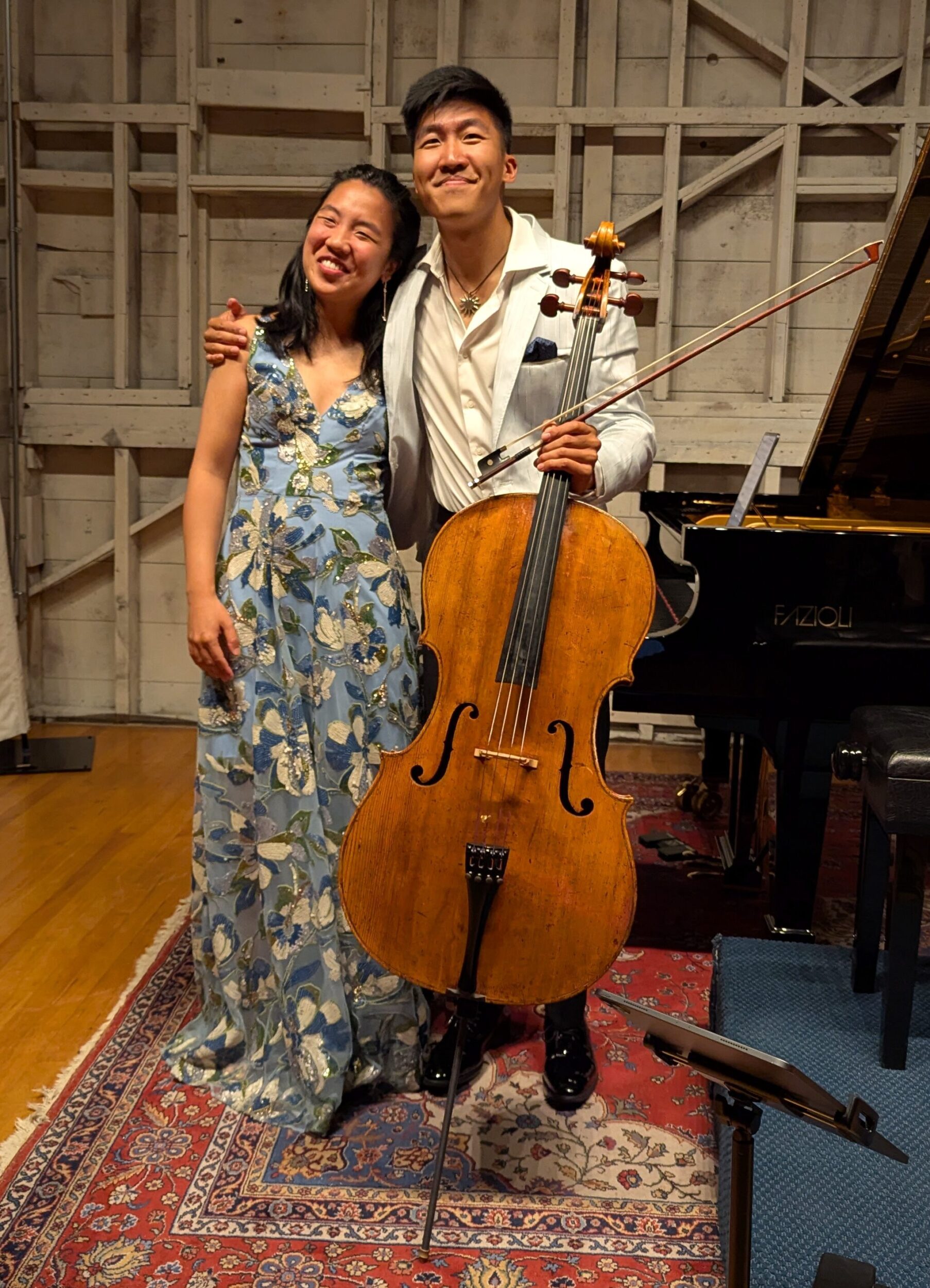 <p>Silvie and Bryan Cheng at Wellington Music Hall (Photo: Chris Fanning)</p>
