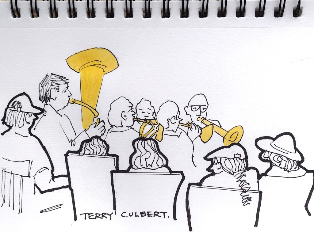 <p>Terry Culbert, Brass in the Park (2025) (Photo Supplied)</p>
