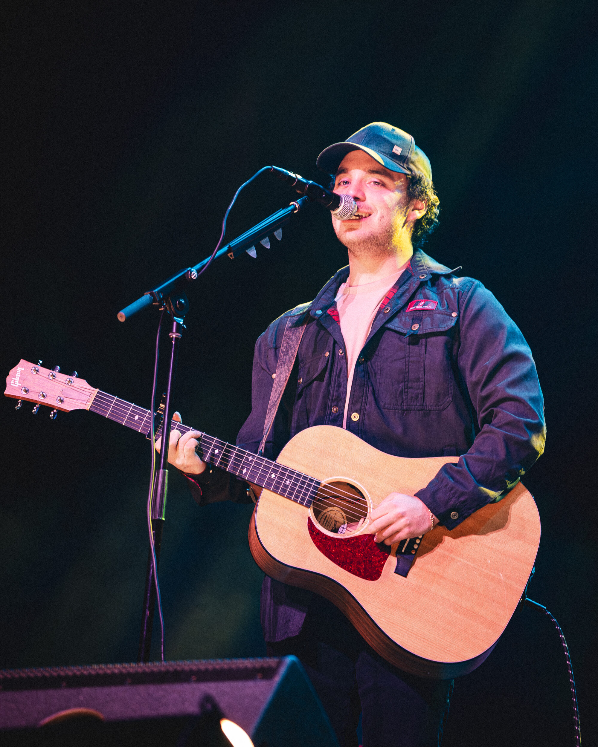 <p>Evan Rotella joined with Dave Rave of Teenage Head (Not Pictured) fame to open the Road Apples food bank benefit concert at the Regent Theatre September 6. (Logan Somers photo)</p>
