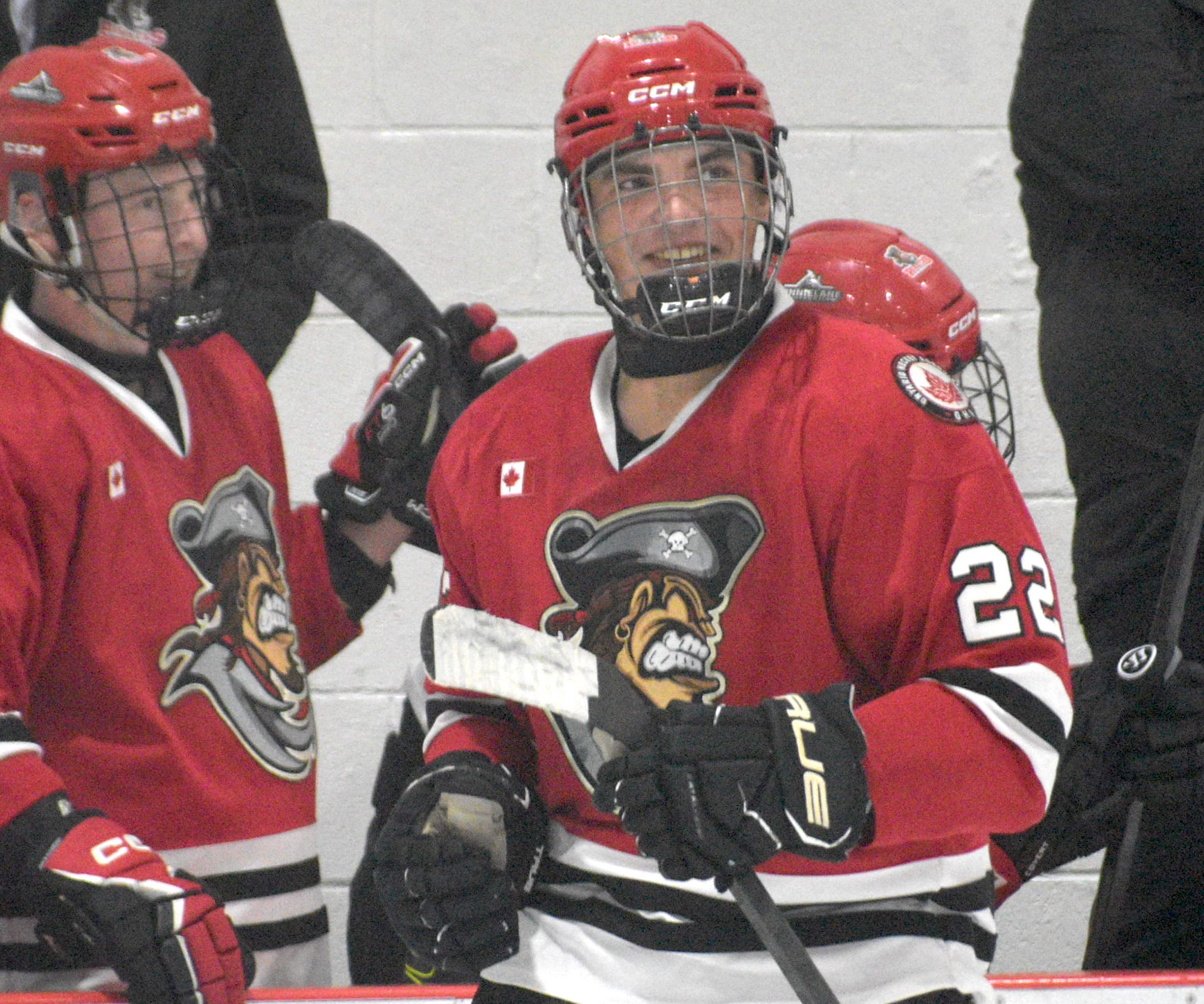 <p>Picton&#8217;s Cole Mulder had a goal and two helpers in the club&#8217;s shootout win over visiting Amherstview. (Jason Parks/Gazette Staff) </p>

