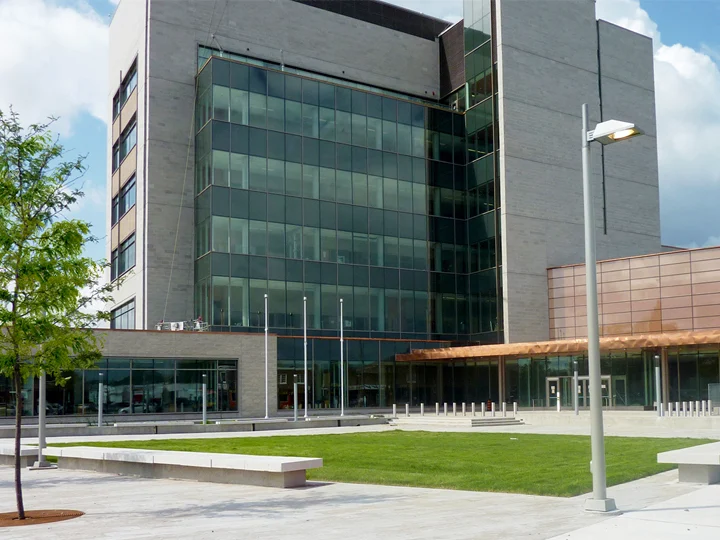 <p>Quinte Consolidated Courthouse. (Infrastructure Ontario photo)</p>