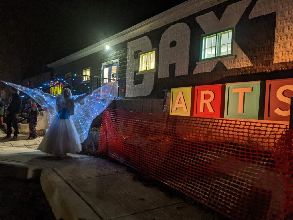 <p>The scene outside the Baxter Arts Centre. (Supplied Photo)</p>
