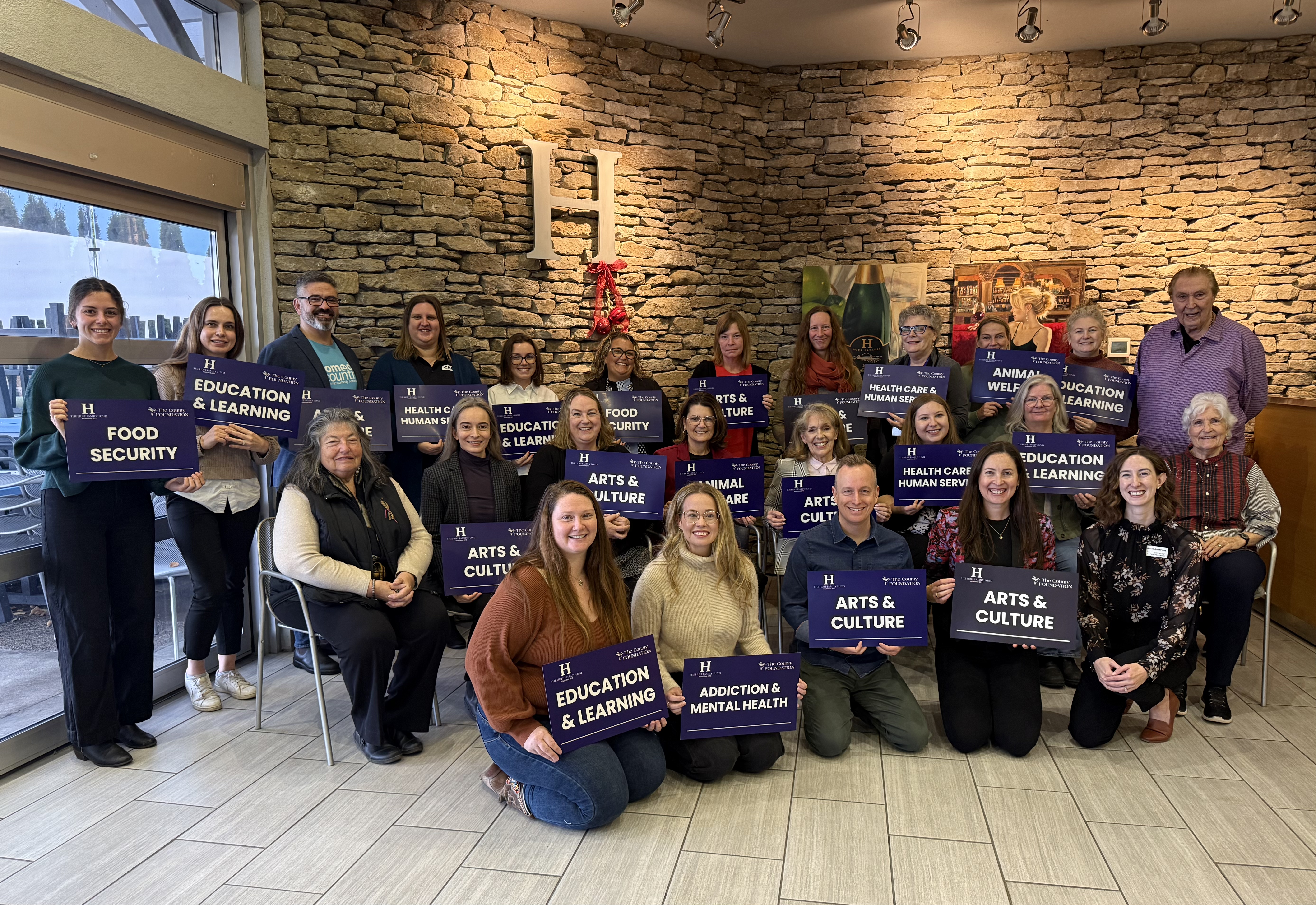 <p>Huff Family Fund award winners.</p>
