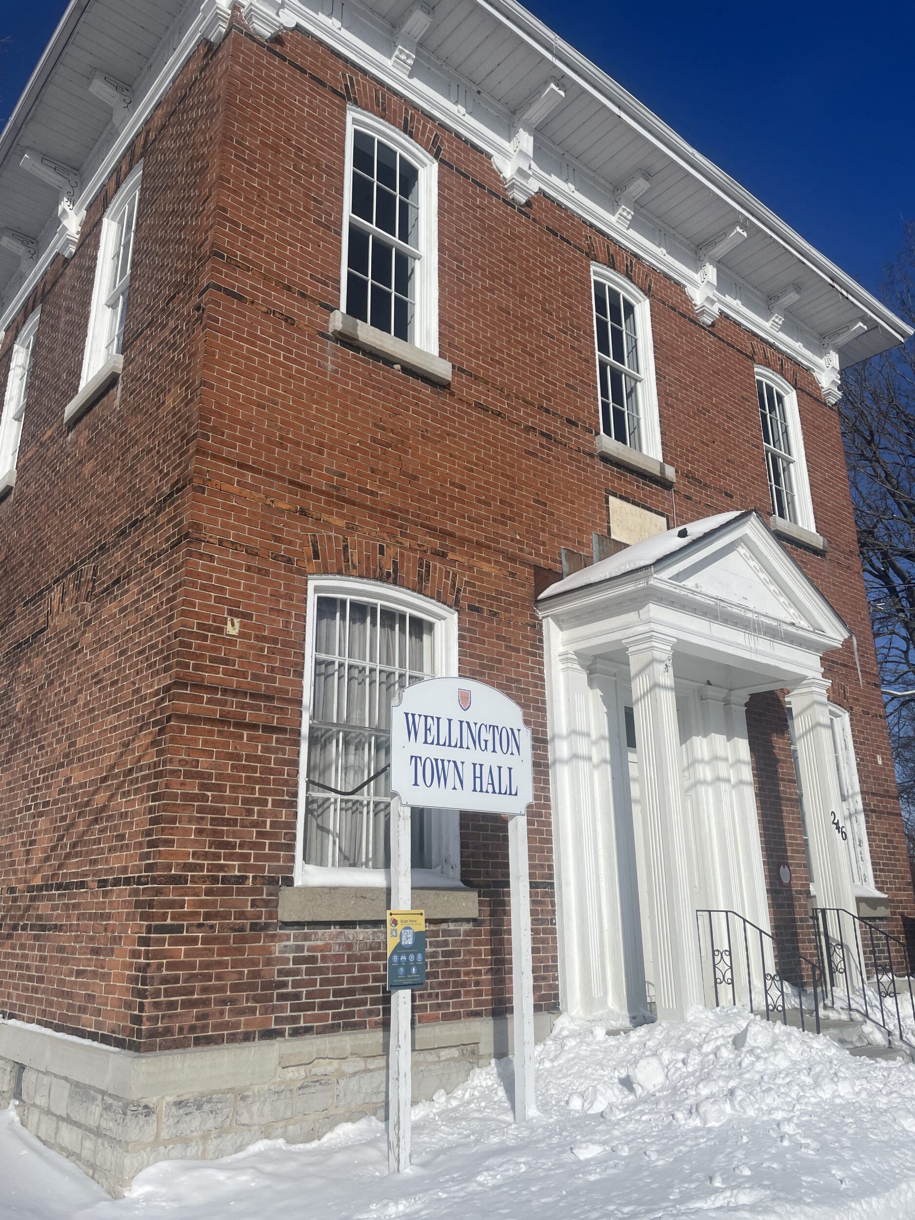 <p>Wellington Town Hall. (Jason Parks/Gazette Staff)</p>
