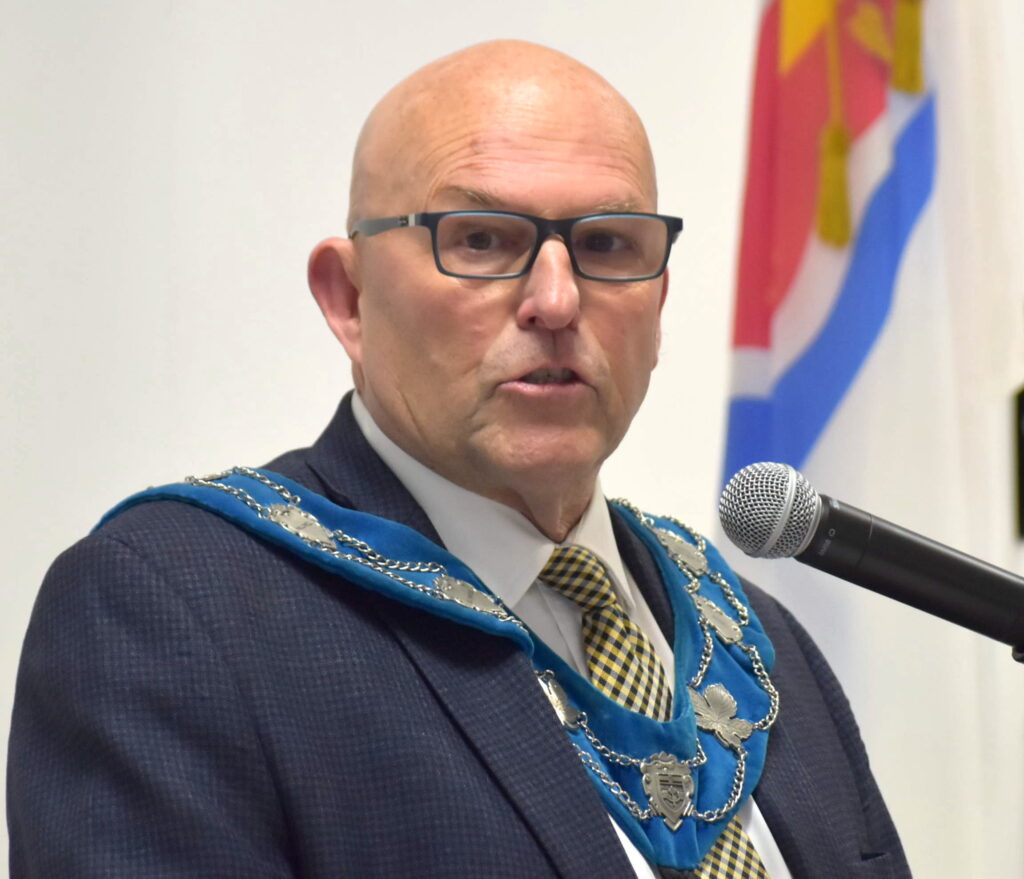 <p>Mayor Steve Ferguson. (Jason Parks/Gazette Staff)</p>
