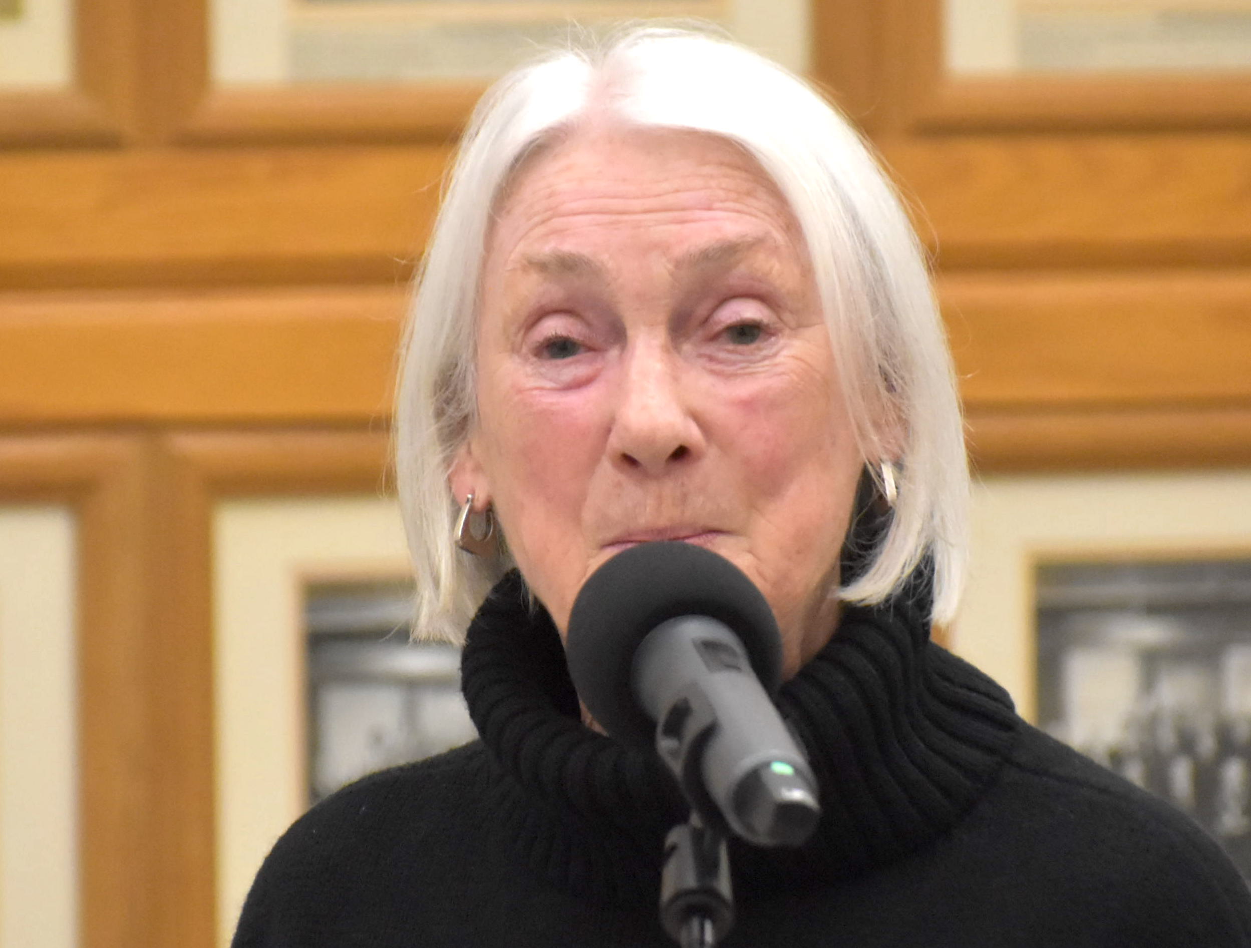 <p>Foodbank fundraising organizer Moira Coull. (Jason Parks/Gazette Staff)</p>
