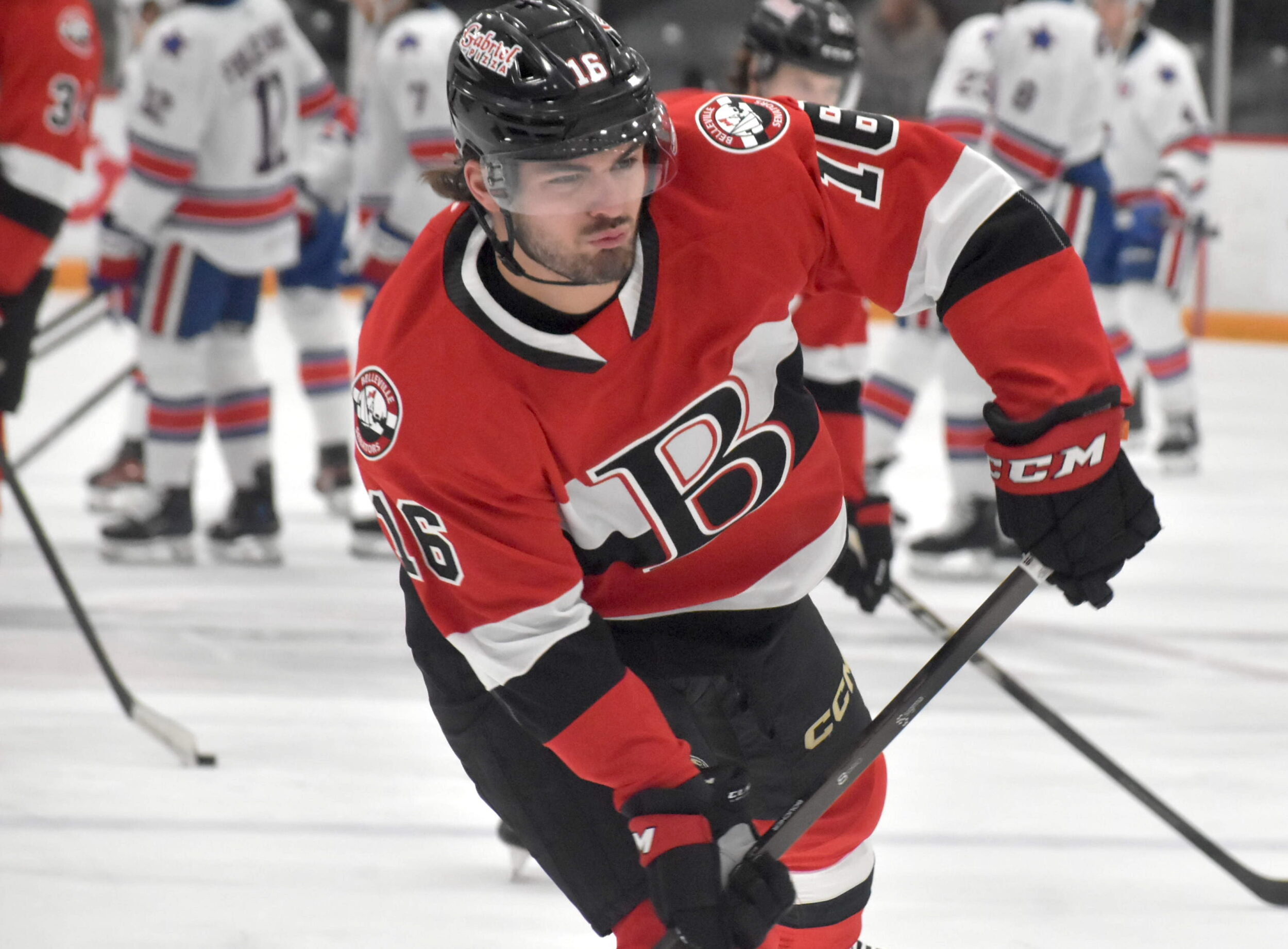 <p>Tyler Boucher has goals in three straight games for the Belleville Senators. (Jason Parks/Gazette Staff)</p>
