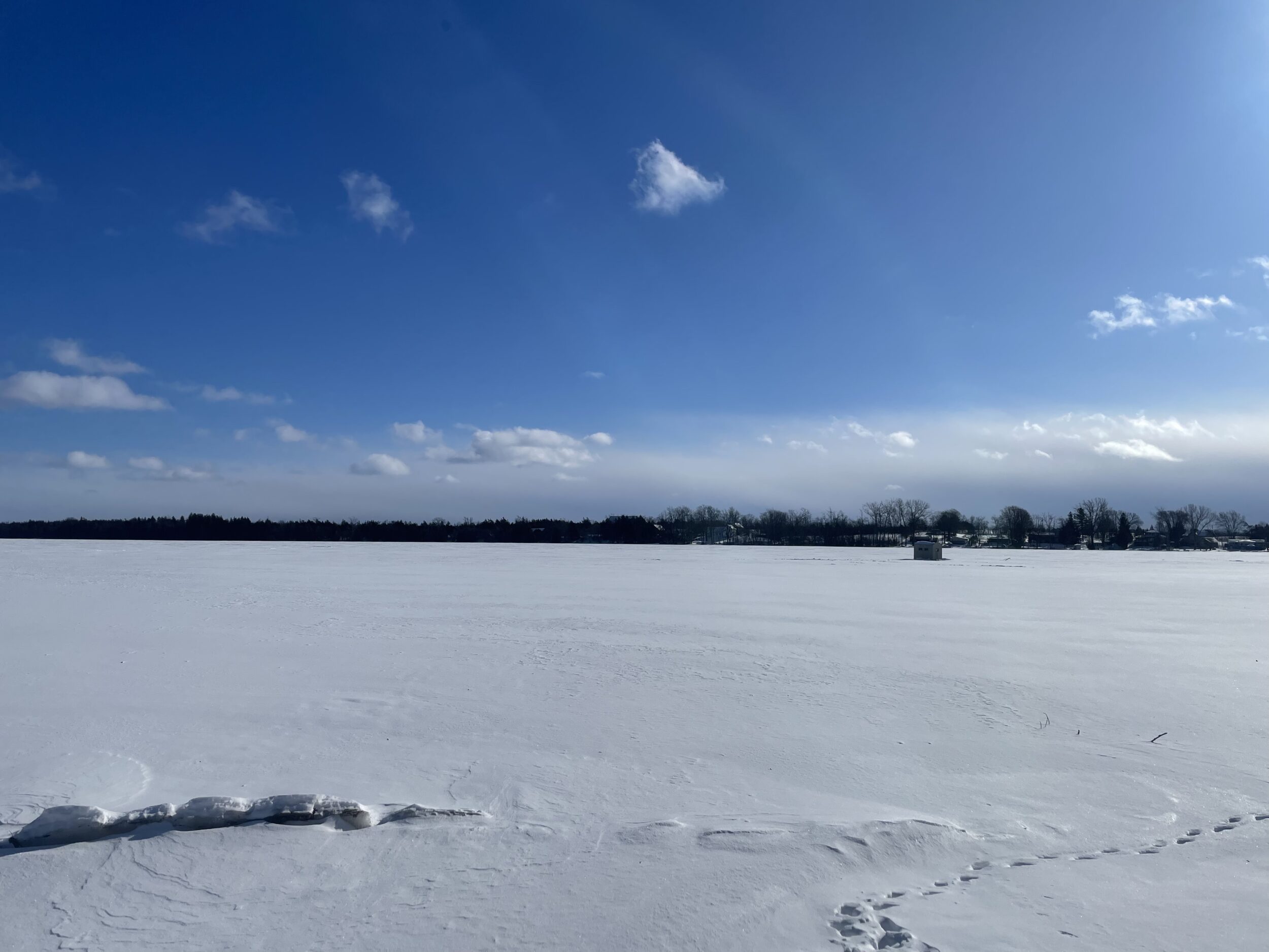<p>Roblin Lake in winter. (Eleanor Zichy/LJI Gazette Staff)</p>
