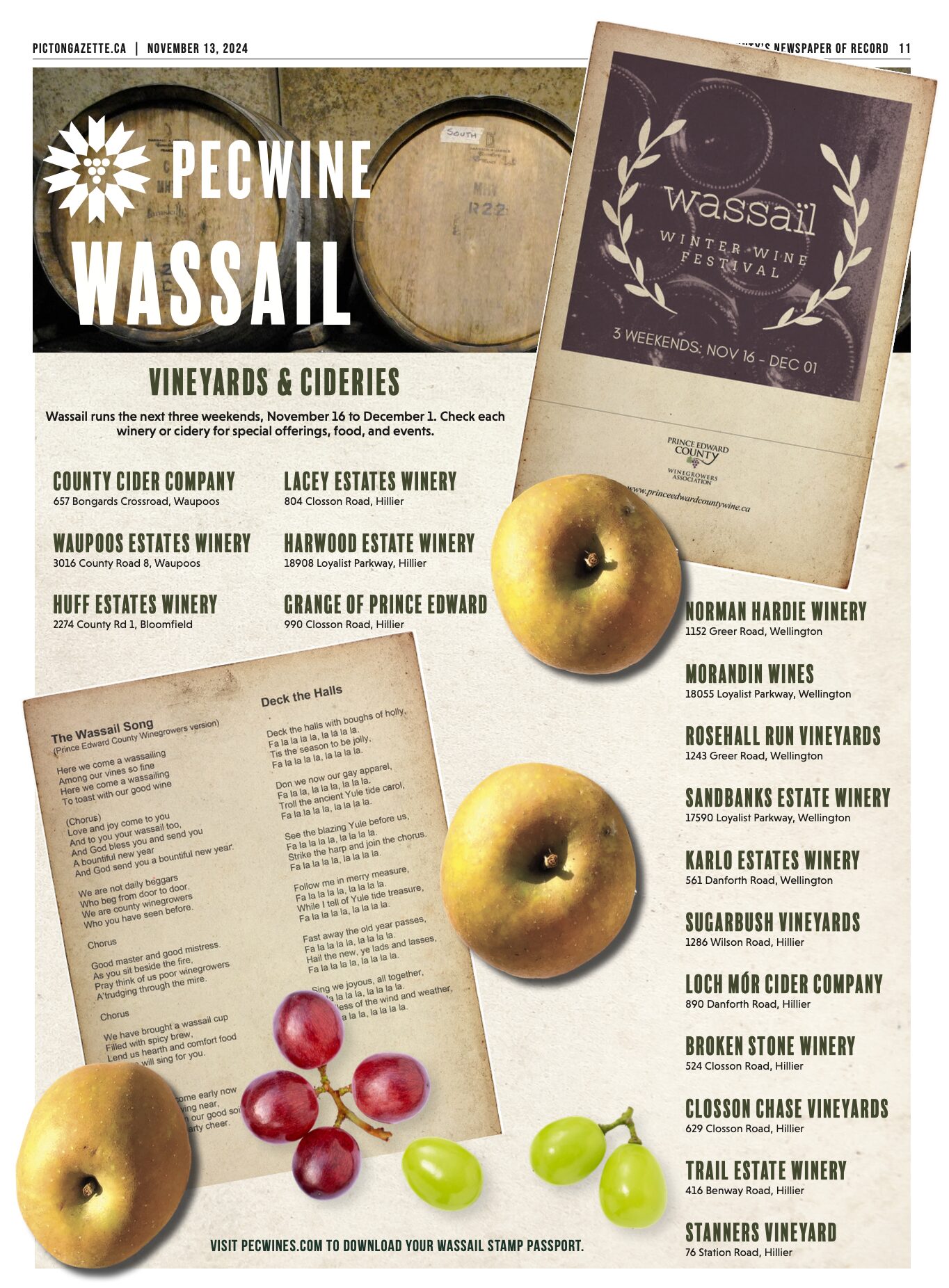 <p>Natalie Piper’s design for PEC Wine’s Wassail is a Retail Design Award finalist.</p>