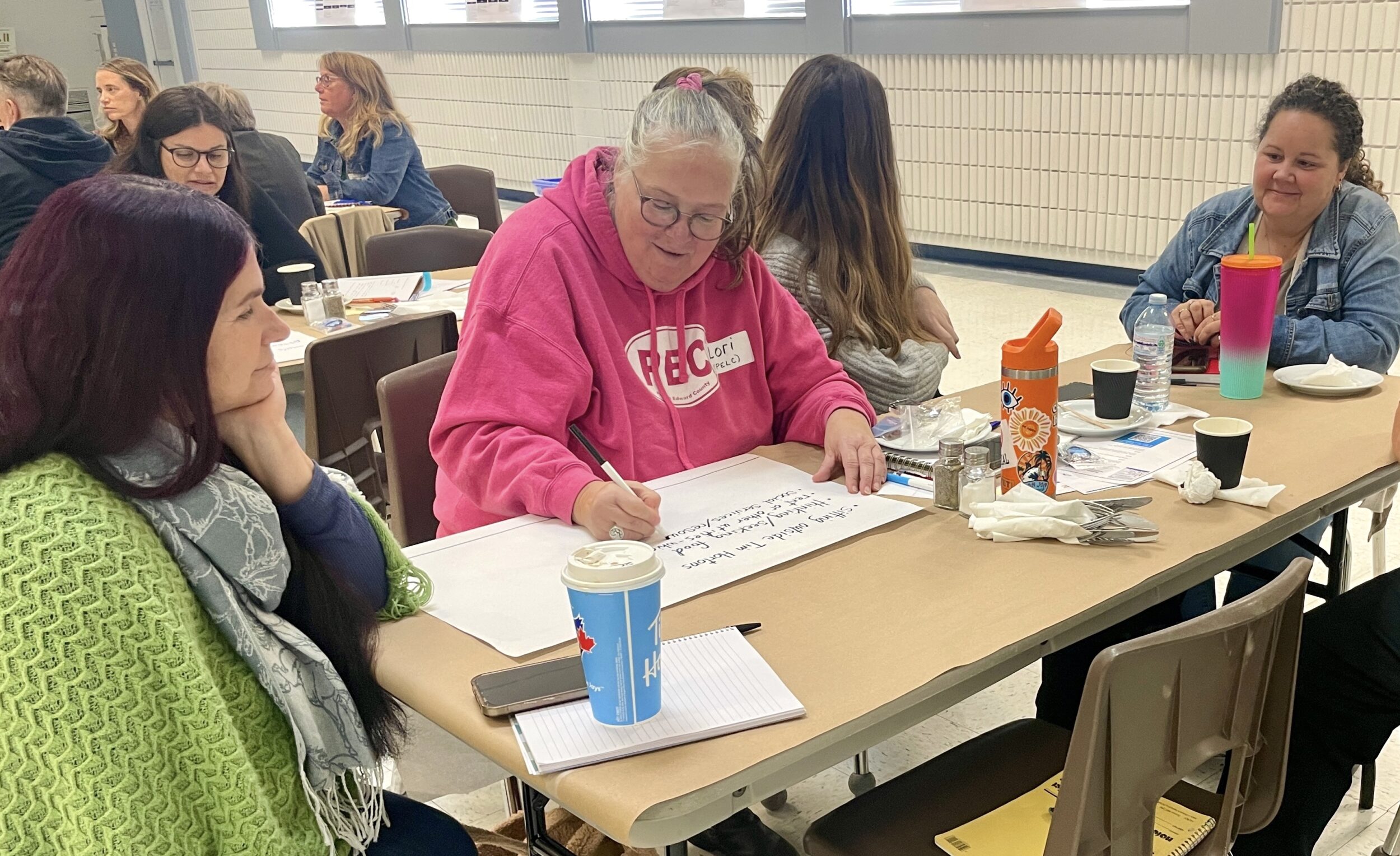 <p>Members form Prince Edward Learning Centre take part in an anti-poverty workshop at Rotary Hall in Picton in October 2025. PELC will offer a Getting Ahead program later this month. (Jason Parks/Gazette Staff)</p>
