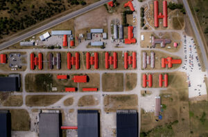 <p>An aerial view of Base31</p>

