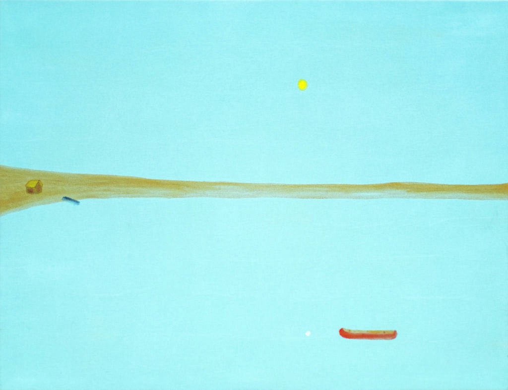 <p>Pat Service, Still Lake – Novena. Acrylic and oil on canvas.<br />
(IMAGE COURTESY OF OENO GALLERY)</p>
