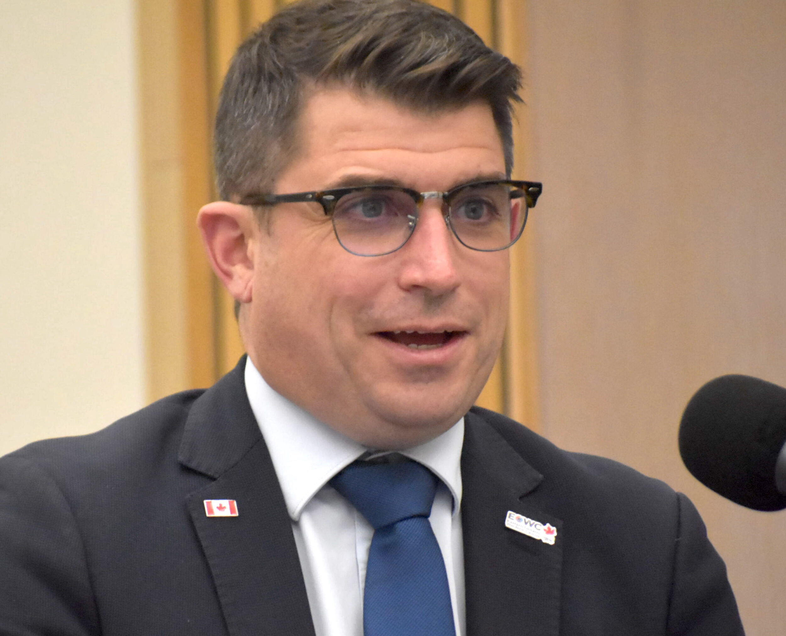 <p>SEPH Board Chair Nathan Townend. (Jason Parks/Gazette Staff)</p>
