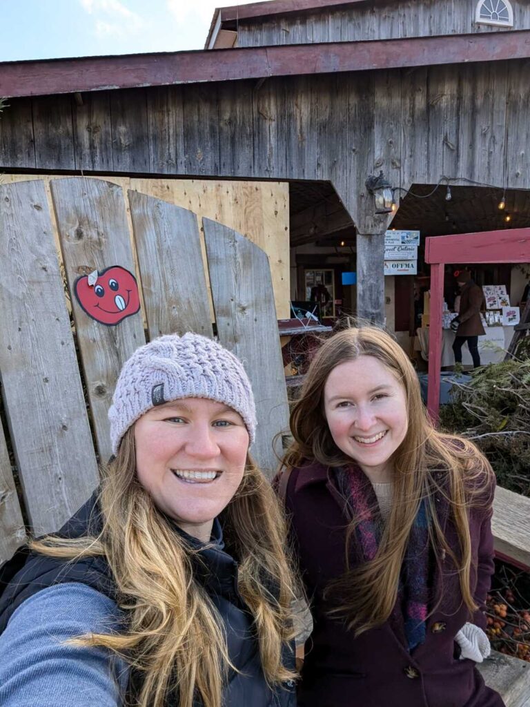 <p> Dr. Emily Johnston and Dr. Erika Crowley.</p>
