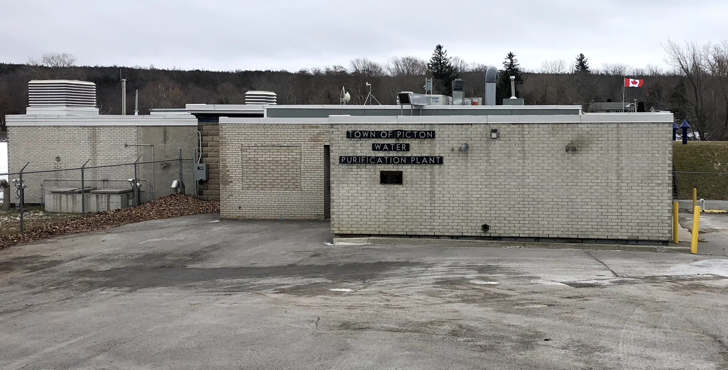 <p>Picton’s water treatment plant. (Jason Parks/Gazette Staff)</p>
