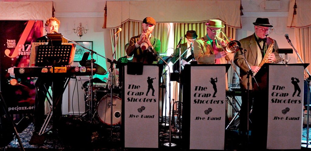 <p>The Crap Shooters at the PEC Jazz Festival  launch. (Photo: Brian Legere)</p>
