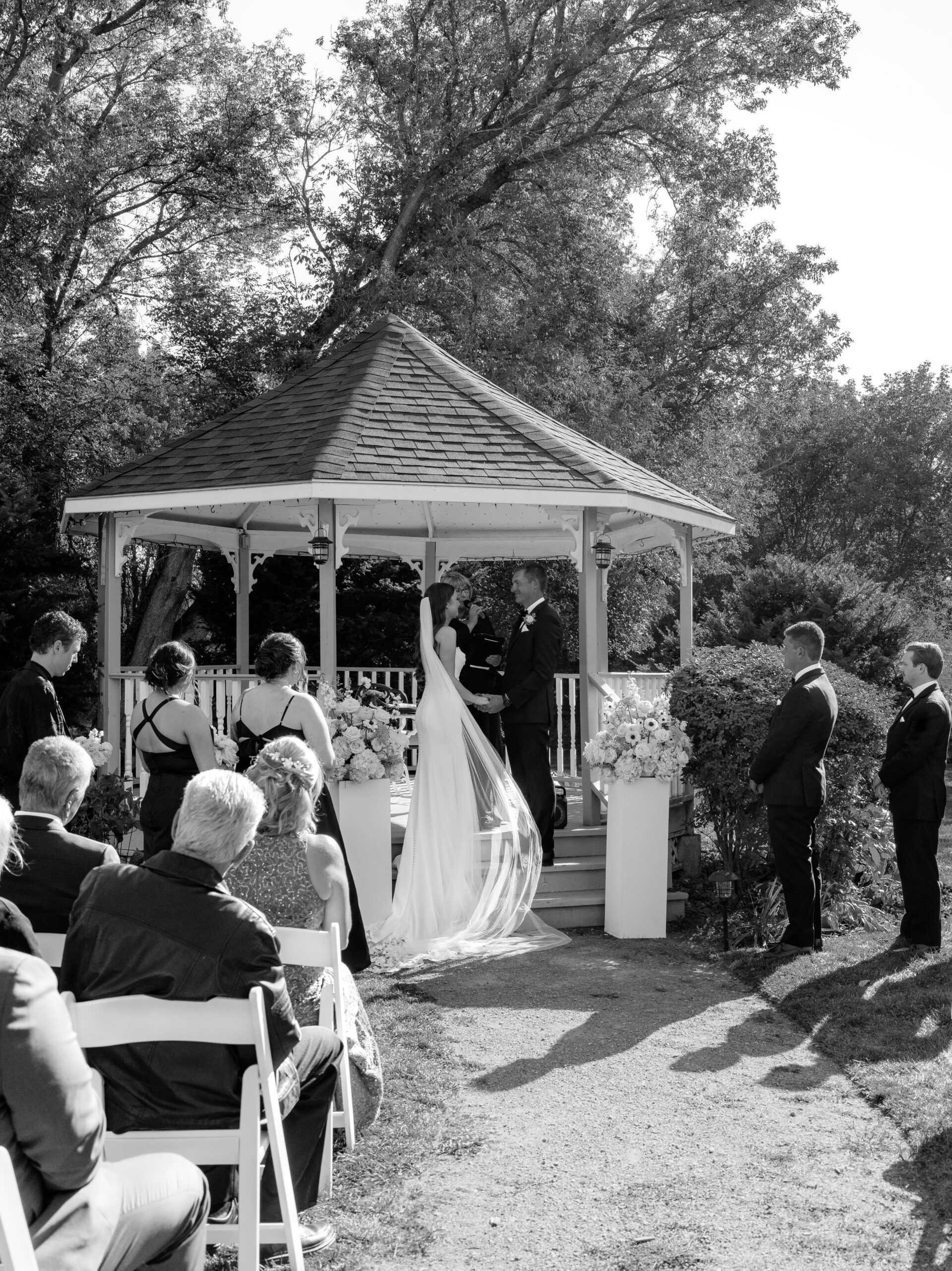<p>The amenities at The Waring House include a beautiful outdoor gazebo for ceremonies. </p>
