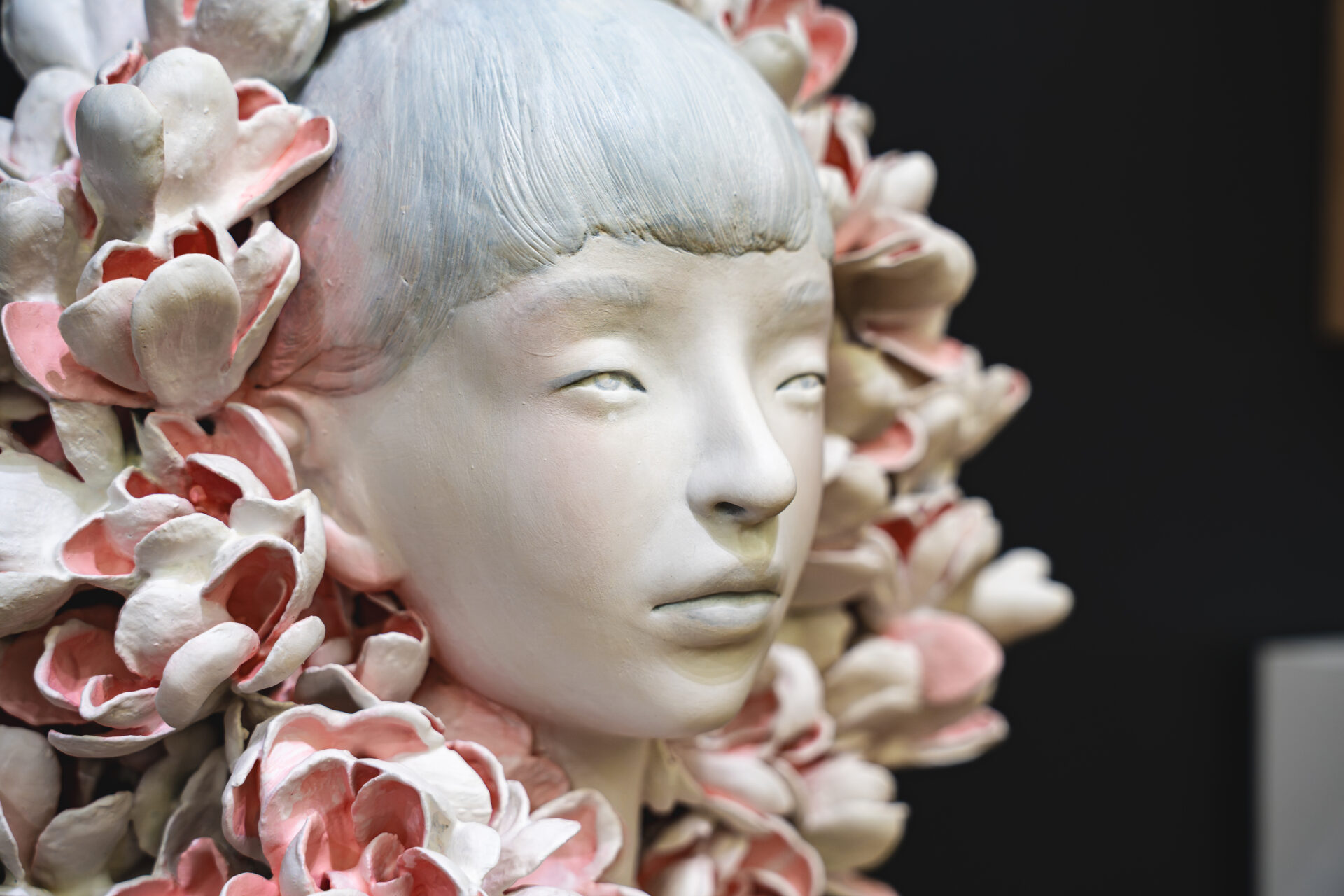 <p>Gosia Kosciolek earned an Honourable Mention for Becoming Blooms, ceramic sculpture. (Logan Somers) </p>
