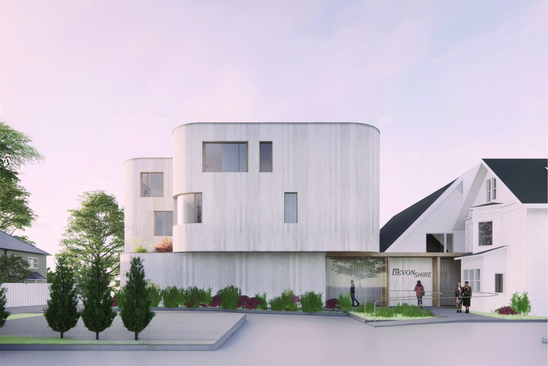 <p>Rendering of the proposed Drake development, north view (Supplied Photo)</p>
