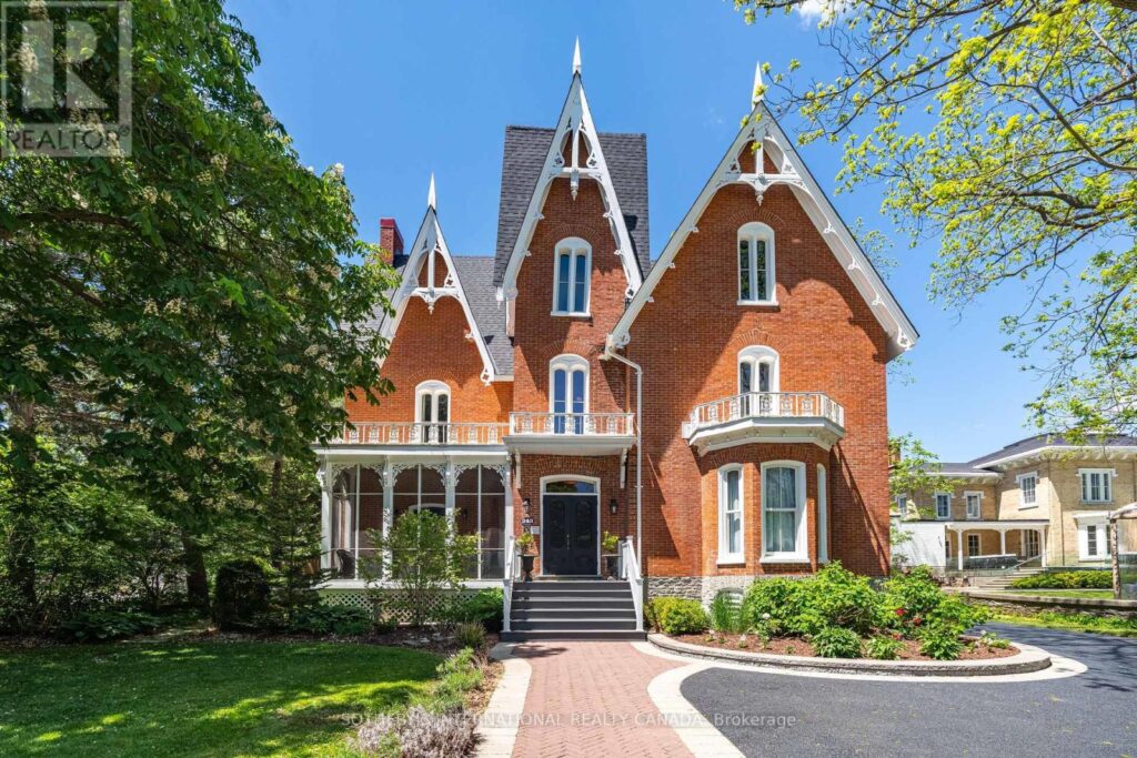<p>Merrill House is a beautifully restored Ontario Gothic mansion on Picton Main Street. </p>

