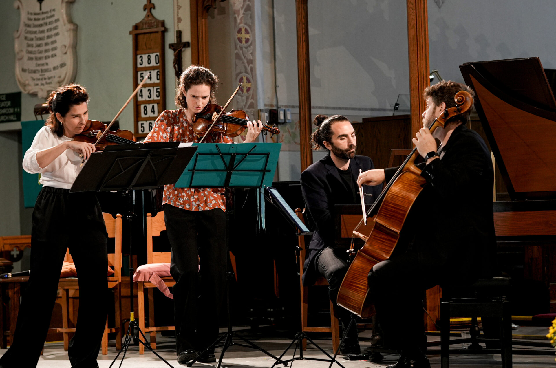<p>Les Violons Du Roy at St. Mary Magdalene (Photo: Brian Legere)</p>
