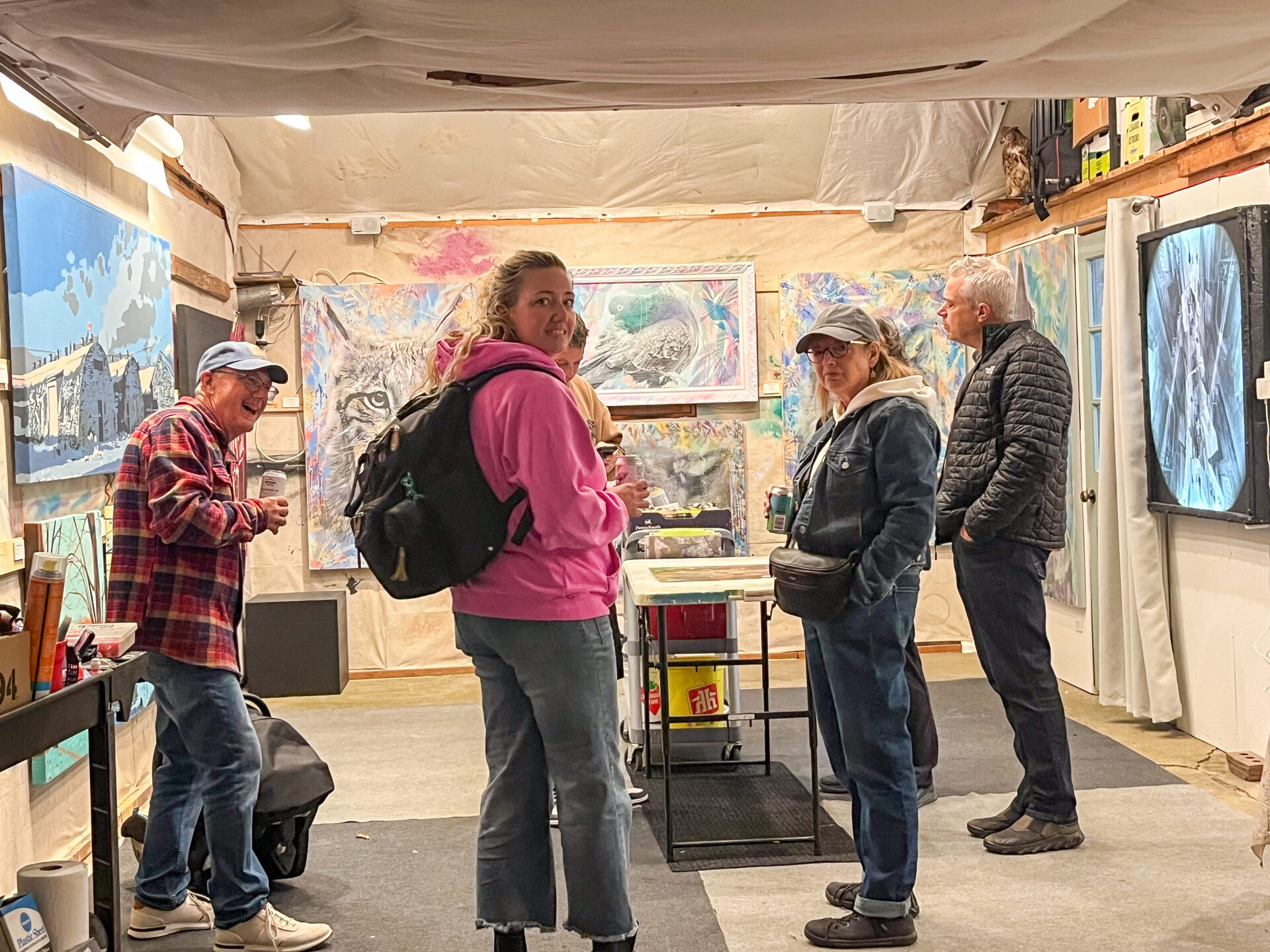 <p>At the Art Barn. Photo by Jamie Janx Johnston.</p>
